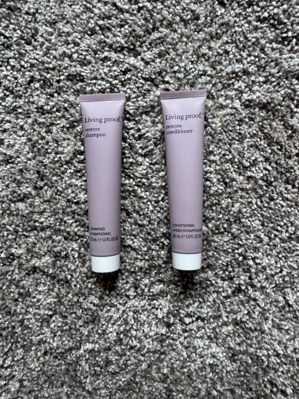 Living Proof Restore Shampoo & Conditioner Set 1 oz. each NEW